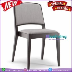 Kursi cafe modern dudukan sandaran busa kursi makan kayu jati terbaik Furniture Jepara