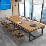 Meja rapat kantor 8 kursi terbaru meja meeting kayu jati Solid Furniture Jepara