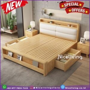 Dipan tempat tidur jok terbaru dipan kayu jati laci Dipan Kayu jati Furniture Jepara