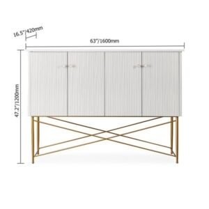 BUFFET SALUR MODERN  Plus BUFFET KAKI BESI Indonesian Furniture Furniture Jepara - Gambar 4