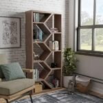 Rak buku kayu jati terbaru lemari buku modern terbaik Kayu Jati Furniture Jepara