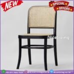 Kursi cafe terbaru kombinasi rotan kursi makan kayu jati rotan modern Furniture Jepara