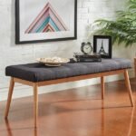 Bench bangku sofa jok busa kayu jati kursi bangku stool meja makan – P 100 x L 35 Furniture Jepara
