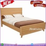 Tempat Tidur Retro, Ranjang Minimalis Modern Kayu Jati, Dipan Terbaru  – 100cm x 200cm Furniture Jepara