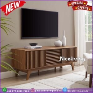 BUFFET TV JARI  Plus JARI  BUFFET RETRO MODERN - 160cm Furniture Jepara - 160cm Furniture Jepara - Gambar 2