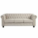 Sofa Chesterfield Warna Putih Terbaru Sofa Tamu Mewah Sofa Jati Furniture Jepara