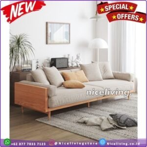 Sofa minimalis kayu jati terlaris sofa retro sofa tamu sofa Jati Furniture Jepara