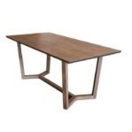 Meja cafe kayu jati terbaru meja makan minimalis kayu jati – 120cm x 80cm Furniture Jepara