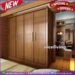 Lemari pakaian minimalis 4 pintu terbaru lemari pakaian kayu jati Furniture Jepara