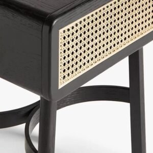 MEJA NAKAS   Plus  NAKAS KOMBINASI RATTAN Indonesian  Furniture Furniture Jepara - Gambar 3