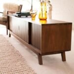 BUFFET MINIMALIS JARI JARI MODERN  – 160cm Indonesian  Furniture – 180cm Furniture Jepara