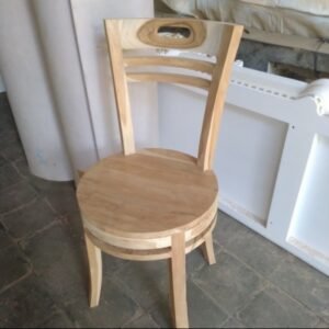 Kursi cafe minimalis  Plus Kursi makan Kayu jati Kursi resto terbaru - Non Finishing Furniture Jepara - Gambar 4