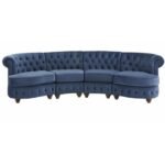 Sofa Chesterfield model lengkung terbaru sofa tamu Kursi Tamu Sofa Furniture Jepara