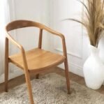 Kursi cafe minimalis dudukan busa Kursi makan kayu jati dudukan busa – Non Jok Busa Furniture Jepara