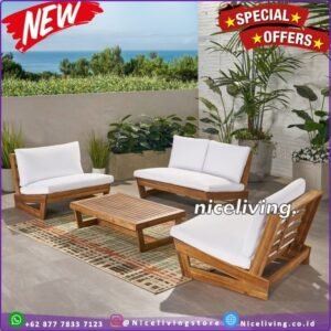 Kursi tamu outdoor   sofa tamu outdoor kayu jati terbaik Furniture Jepara