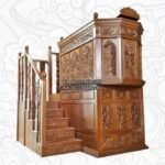 Mimbar masjid tingkat kayu jati jumbo mimbar masjid Mimbar Ukir Furniture Jepara
