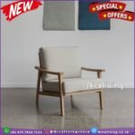 Sofa single sofa santai sofa minimalis jati Furniture Jepara Furniture Jepara