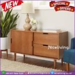 Bufet minimalis terbaru bufet pintu sleding kayu jati Meja tv Jati Furniture Jepara