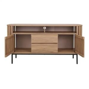 SIDEBOARD CREDENZA RETRO  Plus MINIMALIS JATI PERHUTANI Furniture Jepara Furniture Jepara - Gambar 2