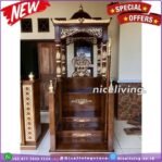 Mimbar masjid kubah pintu depan kayu jati free tongkat Mimbar Ukir Furniture Jepara