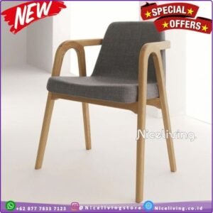 Kursi cafe kayu sungkai lengan terbaru kursi cafe murah Indonesian Fur Furniture Jepara