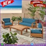 Kursi pantai terbaru kayu jati full bantalan kursi outdoor Indonesian Furniture Jepara