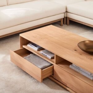 MEJA TAMU MINIMALIS  Plus KAYU JATI  MEJA LACI Indonesian Furniture Furniture Jepara - Gambar 2