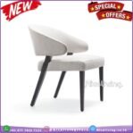 Kursi cafe lengkung full busa kursi resto kayu jati Indonesian Furnitu Furniture Jepara
