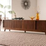 BUFFET MINIMALIS JARI JARI MODERN  Furniture Jepara – 180cm Furniture Jepara