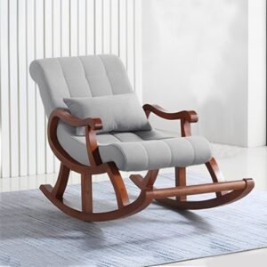 Kursi Goyang Kursi  Plus Lansia Kursi Goyang Dewasa Sofa Malas Santai Indone Furniture Jepara - Gambar 2
