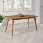 Meja makan minimalis kayu jati murah meja makan Kayu Jati – P 80 x L 80 Furniture Jepara