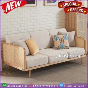 Niceliving. sofa rattan furniture Furniture Jepara