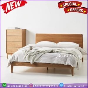 Tempat tidur  divan   Plus dipan  ranjang  minimalis kayu jati terbaik murah - 100cm x 200cm Furniture Jepara - Gambar 2