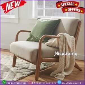Niceliving. sofa santai single Furniture Jepara