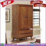 Almari pakaian kayu jati lemari terlaris almari retro terbaru Furniture Jepara
