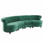 Sofa Chesterfield model lengkung terbaru sofa tamu Kursi Tamu Sofa Furniture Jepara