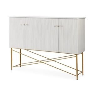 BUFFET SALUR MODERN  Plus BUFFET KAKI BESI Indonesian Furniture Furniture Jepara - Gambar 2