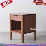 BEDSIDE TABLE MODERN  NAKAS DENGAN 1 LACI Indonesian  Furniture Furniture Jepara