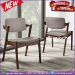 Kursi cafe model baru jok busa kursi makan minimalis modern kayu jati Furniture Jepara