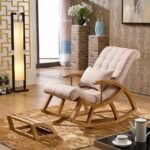 Kursi goyang kayu jati busa empuk kursi santai Indonesian Furniture Furniture Jepara