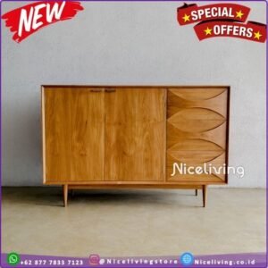 Bufet retro terbaru bufet minimalis kayu jati Indonesian Furniture Furniture Jepara