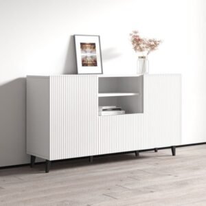 BUFFET MINIMALIS SALUR  BUFFET MODERN Furniture Jepara – Putih Furniture Jepara