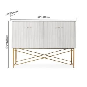 BUFFET SALUR MODERN  Plus BUFFET KAKI BESI Furniture Jepara - Gambar 4