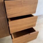 Bufet retro terbaru kayu jati bufet minimalis 2 pintu 3 laci Furniture Jepara
